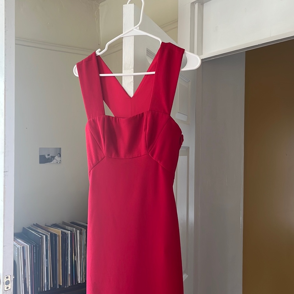 BCBG Red Formal Dress
